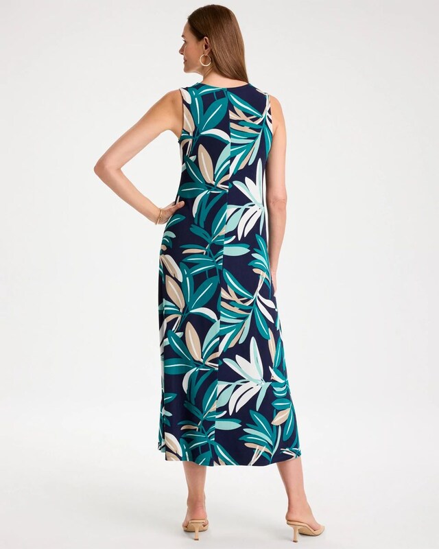 Travelers Palm Maxi Dress - image 3